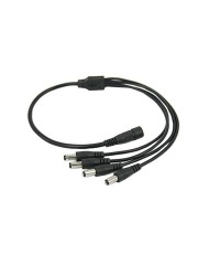 Cable Splitter de Poder de 1 A 4 salidas para Transformador 12v
