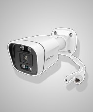 Cámara IP FOSCAM con PoE V5EP 5MP con PoE, Audio bidireccional, Luz Nocturna y Sirena incluida.
