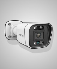 Cámara IP FOSCAM con PoE V5EP 5MP con PoE, Audio bidireccional, Luz Nocturna y Sirena incluida.