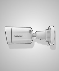 Cámara IP FOSCAM con PoE V5EP 5MP con PoE, Audio bidireccional, Luz Nocturna y Sirena incluida.
