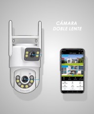 Cámara de vigilancia para exteriores ICSEE 2MP con su celular