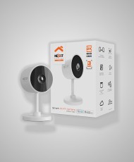 Mini Cámara Wi-Fi marca Nexxt para interiores con calidad 2K y audio