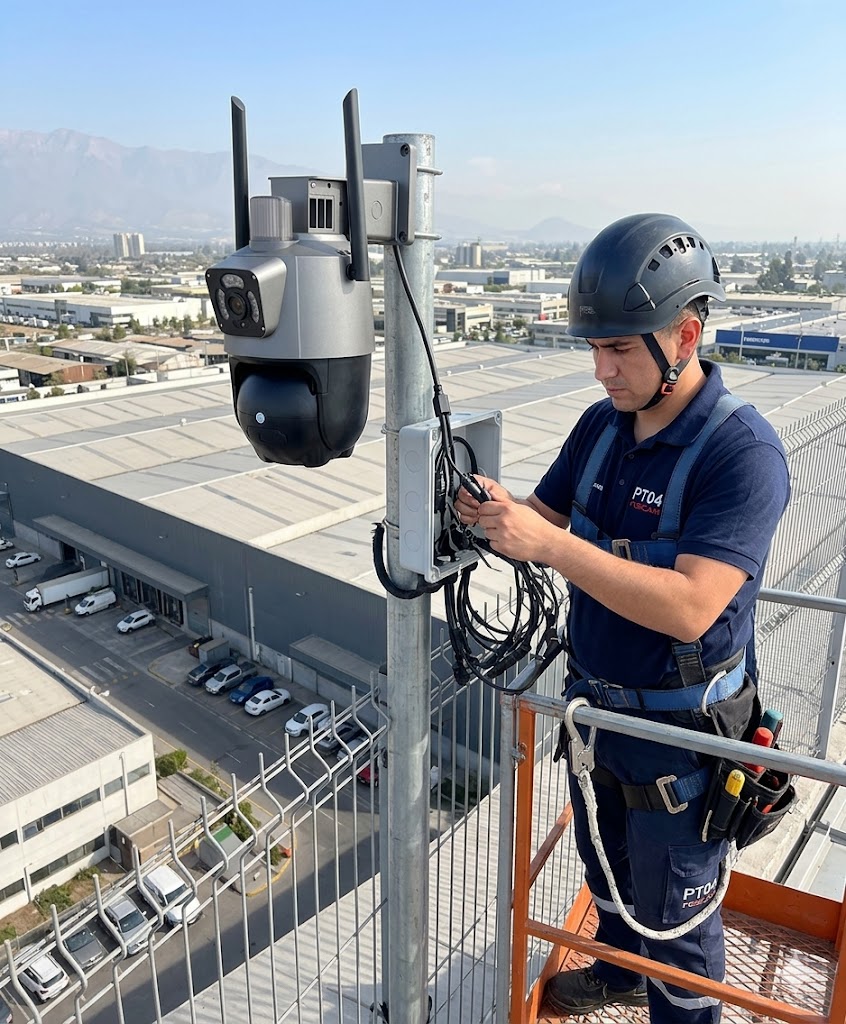 img Cámara de vigilancia para exteriores YOOSEE 2MP con doble lente