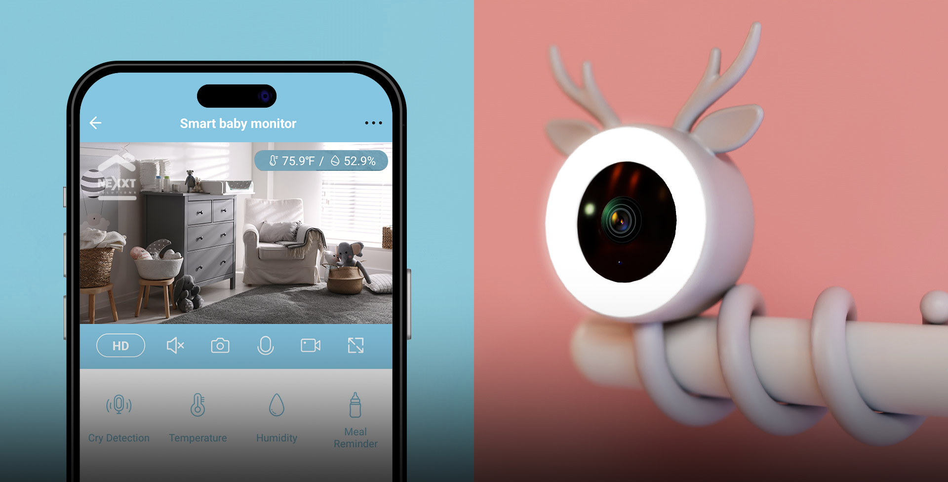 Aplicación móvil de cámaras Nexxt