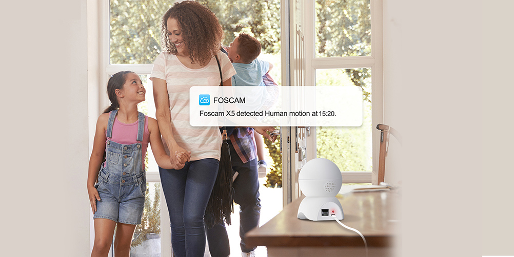 Foscam new intelligent human recognition technology